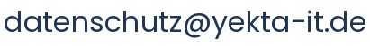 E-mail address for data protection questions (image)